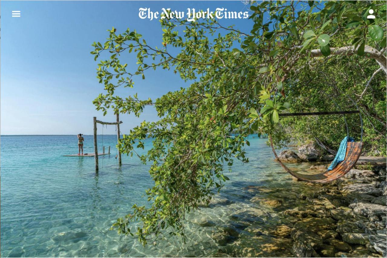Azul Nomeolvides Bacalar - Guests Only Vila Exterior foto