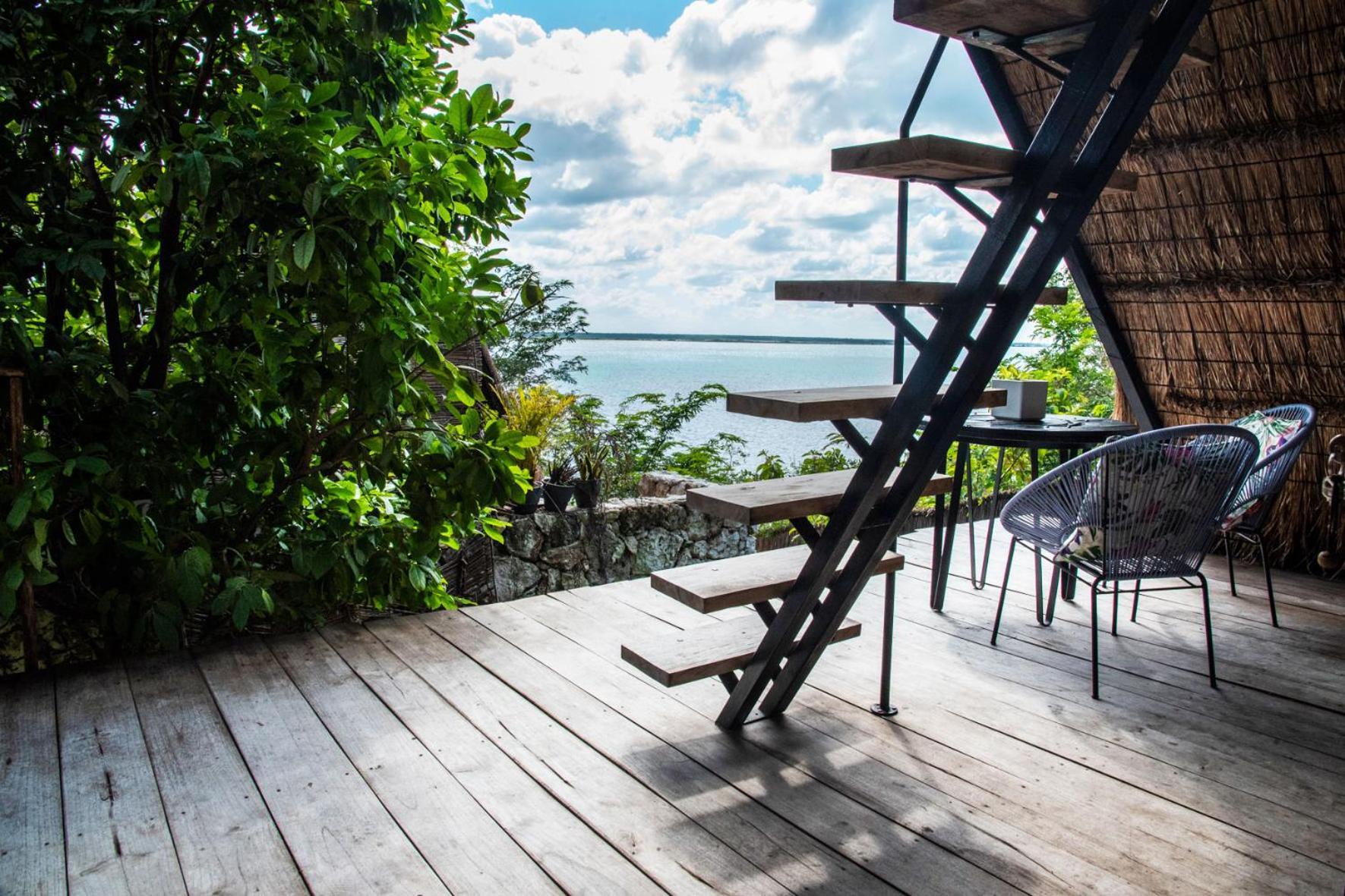 Azul Nomeolvides Bacalar - Guests Only Vila Quarto foto
