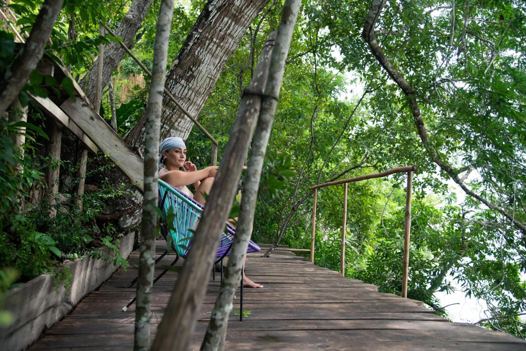 Azul Nomeolvides Bacalar - Guests Only Vila Exterior foto